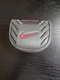 🚨🔥Vintage Nike Method S1-12 Mallet Putter Headcover EUC Golf Club Grey 