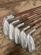 (Ping) G700 Iron Set Flex R 6 Pieces FUBUKI Right Handed F/S Used From JAPAN