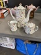 Top line Imports China Hand Painted Tea Set , 5 Piece, Numbered