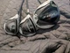 Left Taylormade Rocketballz wood set.driver, 3 wood,hybrid.9.5,15,19.rbz