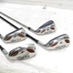 Powerbilt EX-200 Hybrid Iron Set 4-5-7-8 Steel And Graphite Shafts Opti Flex RH