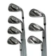 Callaway Mavrik Max Iron Set KBS 80 Regular Flex Steel 5-PW+SW RH NEW GRIPS