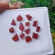 Top Natural Rhodolite Gemstone Fancy Cut 14.9 Carat 13 Piece