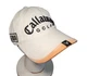 Callaway Golf HX Tour FT-3 Hat Cap Strapback Strap Back White & Orange Golfer 
