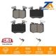 Front Ceramic Disc Brake Pads And Wear Sensor Pairs Kit For Mercedes-Benz GLC300