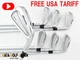 7Pcs MIZUNO MP-62 Iron set 4-5-6-7-8-9-P PW Stiff NS pro 950GH RH Irons golf
