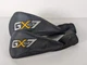 NICE BLACK GX-7 GOLF MINI DRIVERS 14 & 18 LOFT HEADCOVERS HEAD COVER GX7 X-METAL