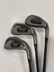 3 Nice Tommy Armour Ti 100 Titanium Irons PW / 3 / 4 Graphite Aldila Reg Flex RH