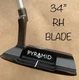 PYRAMID PUTTERS BLADE AZ-1 34&rdquo; BLAIR O&rsquo;NEAL PUTTER GOLF MILLED GROOVE GRIP RH ⛳️
