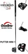 Medicus Kick X OverSpin MM-1 Putter Golf Club USGA Approved Mid Right Hand 33"