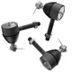 Ball Joint KitSet of 3 Tie Rod End with grease fitting Fits for Club Car DS G...