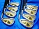2-STAR 18K GOLD HONMA TWIN MARKS CN-808 8Pcs Regular Flex IRON SET  BERES