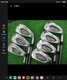 Titleist T400 Iron Set 7pcs 5-Pw,43 Flex UNI TENSEI BLUE 50