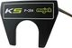 Majek K5 P-204 Golf Putter Right Handed Mallet Bullet Style with Alignment Line