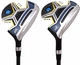 Senior Mens Rife Golf 812s Straight FACE #5 Offset #7 Fairway Metal Wood Set