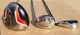 Callaway Big Bertha 460 Driver, FT 3 Iron, Taylormade Rescue Dual 3 RH Lot of 3
