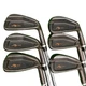 Miura CB-302 Iron Set Black 6pcs 5-Pw Stiff Flex Dynamic Gold MID115 S200 RH