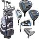 Tour Edge Men's TE-400 Complete Golf Set - LEFT Hand - REGULAR Flex GRAPHITE