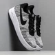 Nike Air Force 1 Flyknit 2.0 Black Pure Platinum Sneakers AV3042-001 Mens Size