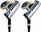 Senior Mens Rife Golf 812s Offset #7 & #9 Fairway Metal Wood Clubs "A" Flex Set