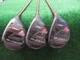 COBRA AIR X OFFSET HYBRID 3 4 6 SET HYBRIDS GOLF CLUBS LITE SENIOR GRAPHITE RH