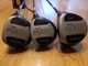 3 Top Flite 325 drivers 10.5&deg; 15&deg; 25&deg; titanium face TF300 shafts med flex