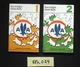American Airlines &bull;&nbsp;Fun In Flight Game Books &bull; Vol. 1 & 2  (lot of 2) 1966