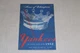 Orig 1952 New York Yankees Baseball vs Cleveland Score Card Program 50th Am.Seas
