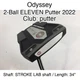 Odyssey 2-Ball ELEVEN Putter 2022 putter Putter 34" STROKE LAB shaft Right-Hande