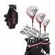 Precise M8 15Piece Womens Golf Club Full Set, Driver, Wood, Hybrid, Irons, Pu...