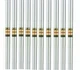 10 NEW TRUE TEMPER COMMAND R/S FLEX STEEL IRON SHAFTS (.370 TIP) +11 FERRULES