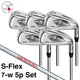 Titleist Golf T400 Iron Set #7-9,PW,W 5pcs S-Flex N.S.Pro 880 AMC Steel Shaft RH
