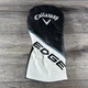 Callaway Edge Driver Headcover Black White Vinyl Golf Club Cover OEM Golf