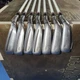 TaylorMade Stealth 5-AW RH Irons Raijin 65g Reg Pured Shafts, GP Midsize Grips