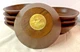 Lebanon Supply Co Heirloom American Walnut Ware Salad Bowl 7" x 2+" Lot of 8