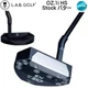 RH LAB GOLF OZ.1i HS Heel-Shaft Stock Putter Matte Black Steel US 33/34in