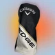 CALLAWAY EDGE DRIVER HEADCOVER BLACK WHITE GOLF HEAD COVER