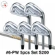 Bridgestone 241CB Iron Wedge 5pcs Set 6-pw RH Dynamic Gold 120 Steel Shaft S200