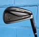 MIZUNO MP 64  21&deg; 3 IRON CUSTOM BLACK NITRIDE SPINE ALIGNED BLACK KBS FLT