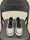 Nike Air Force 1 Flyknit 2 Black Pure Platinum Size 8.5 Brand New AV3042-001