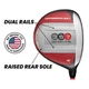 Performance Golf 357 Super 7 Wood Left Hand Stiff Shaft Golf Fairway Club