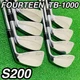 USED Fourteen TB-1000 PROTOTYPE Iron 8pcs Set 3-PW Dynamic Gold S200 (S) DG