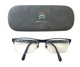 ADIN THOMAS AT 510 NAVY METAL EYEGLASSES FRAMES & CASE MEN'S WOMEN'S 57 19 145
