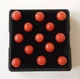 Top Quality''BLOOD RED''Italian Sea coral cabochon,13'piece,Round Loose Gemstone