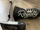 Royalty STR8 Flush Blade Putter SuperStroke Tour 5.0 Grip Headcover Black/Silver