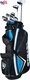 Strata Men&rsquo;s Complete Golf Set Right Left Handed Blue 12 Pieces FREE SHIPPING