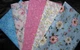 5 Piece Fat Quarter Lot "Multi-Color #5" 100%Cotton~Quilt Top Block Fabric~Craft