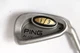 Ping i3 Blade Black Dot Single 6 Iron Factory Cushin JZ Stiff Steel - 37.5" RH