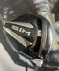 TaylorMade SIM Driver HEAD ONLY 9.0 Black Silver White Carbon Graphite Used RH 