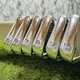 (TaylorMade) P760 Iron Set 6pcs 5-PW Dynamic Gold S200 Flex S From JAPAN USED